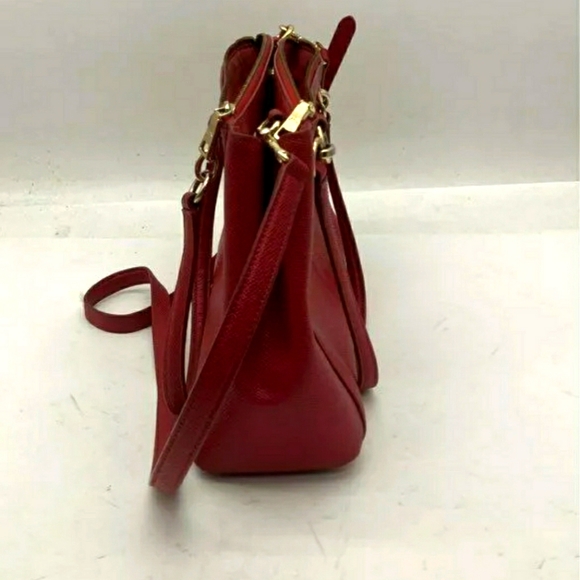 Coach Small Christie Carryall in Crossgrain Leather Tote Crossbody Handbag purse - Picture 6 of 8